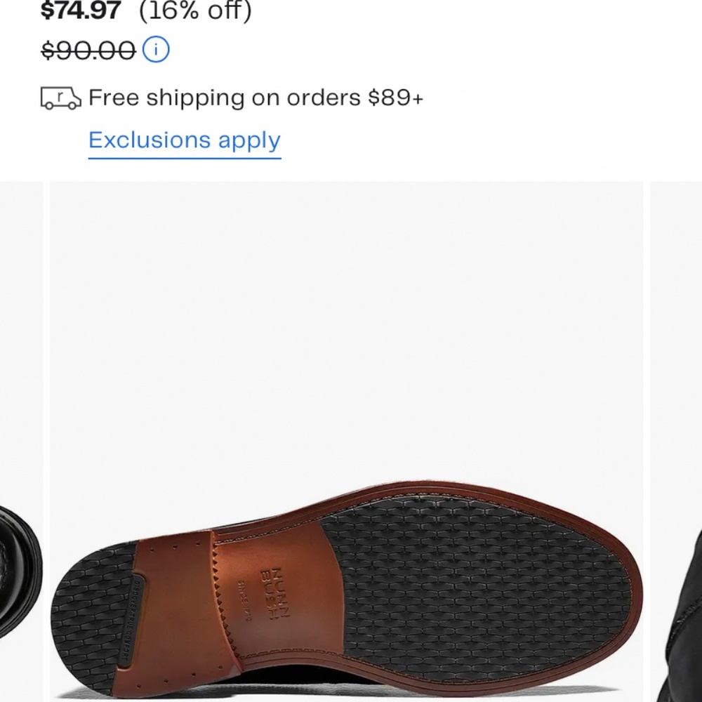 NUNN BUSH LEATHER SHOES